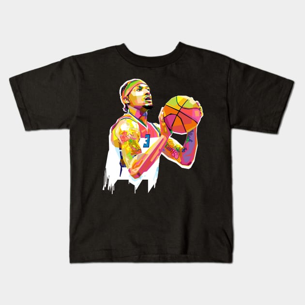 BRADLEY BEAL Kids T-Shirt by Vector Baturaja